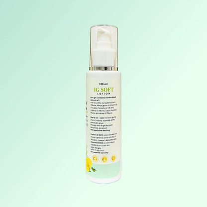 IGP MEDI VENTURES  IG-SOFT LOTION | Moisturizes and nourishes the skin | For all skin types | 100gm